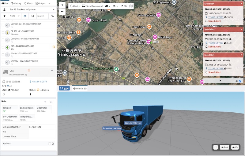 Live Video & 3D Visualization