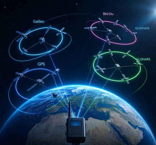Multi-Constellation GNSS Positioning