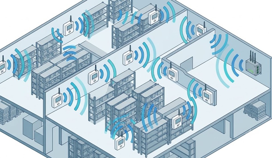 Self-Organizing Sub-GHz Uplink